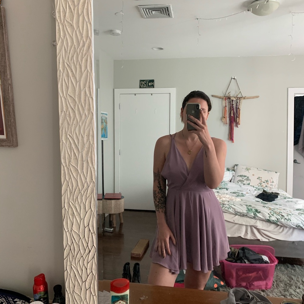Urban outfitters strappy back dress
